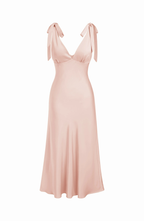 Tie Shoulder Wedding Guest Maxi Dress