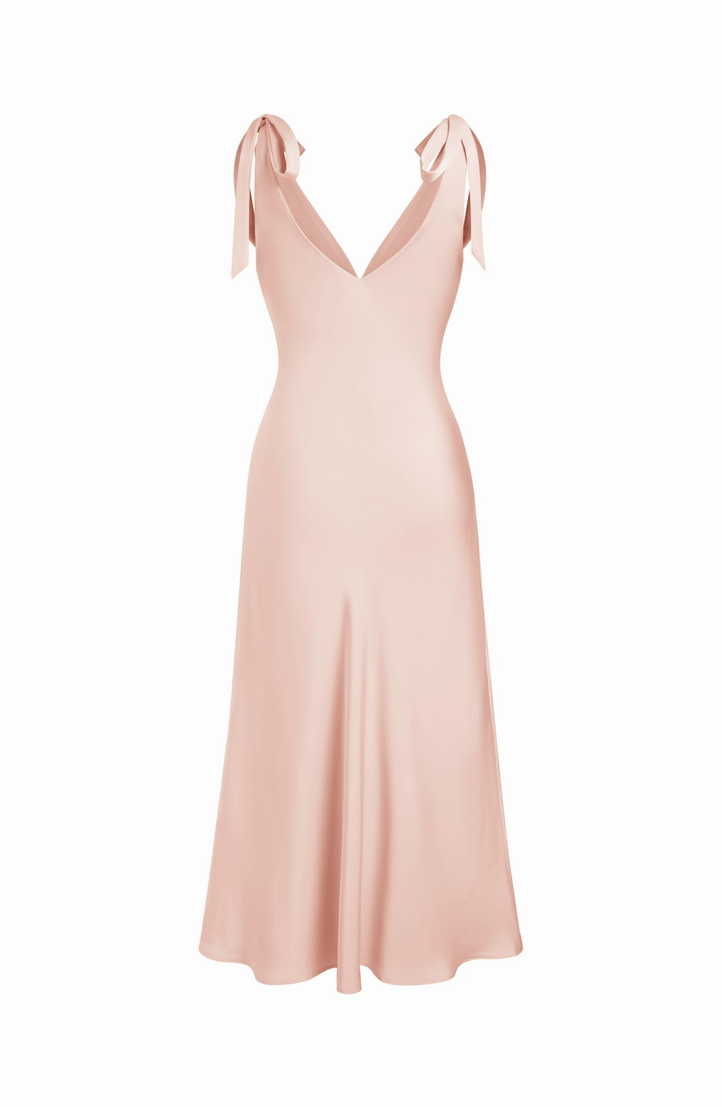 Tie Shoulder Wedding Guest Maxi Dress