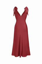 Tie Shoulder Wedding Guest Maxi Dress