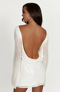 Lumière Backless Mini Dress