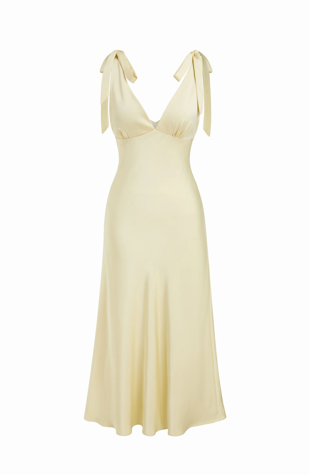 Tie Shoulder Wedding Guest Maxi Dress