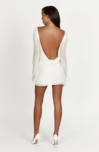 Lumière Backless Mini Dress