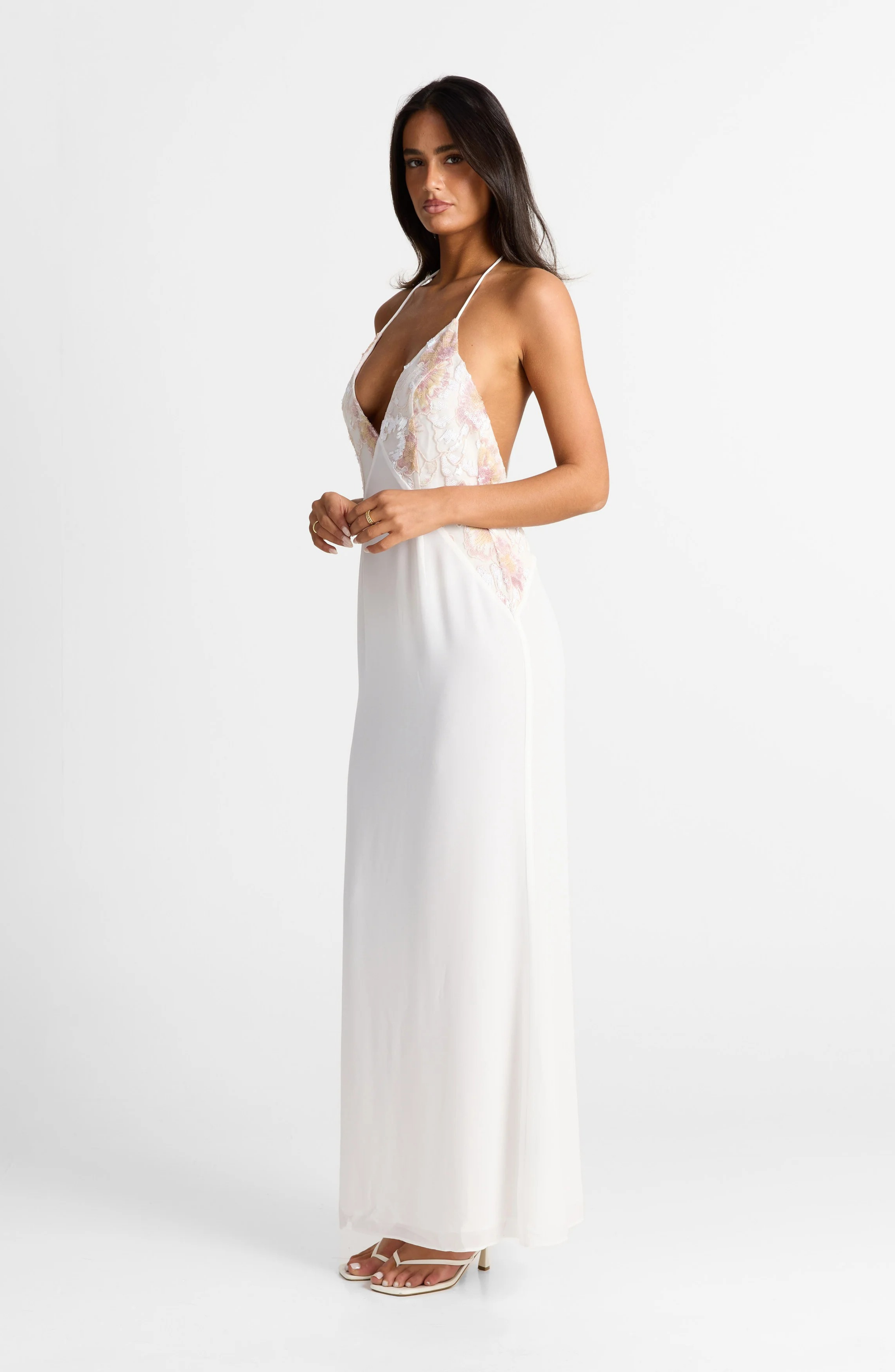 Amalfi Lace Maxi Dress