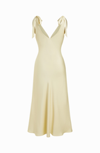 Tie Shoulder Wedding Guest Maxi Dress