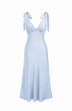 Tie Shoulder Wedding Guest Maxi Dress