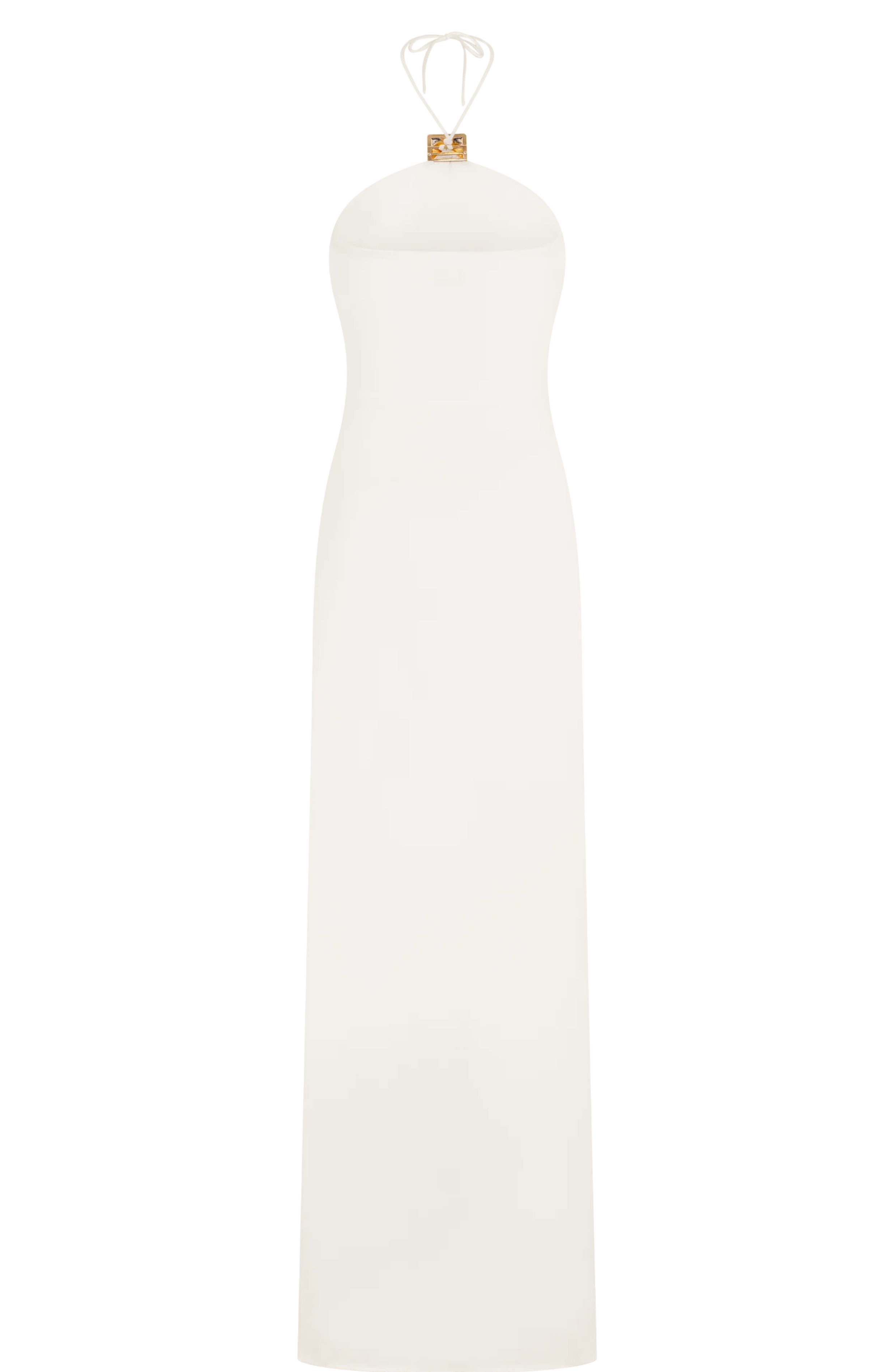 Santorini Gold Gown Maxi Dress