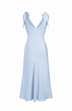 Tie Shoulder Wedding Guest Maxi Dress