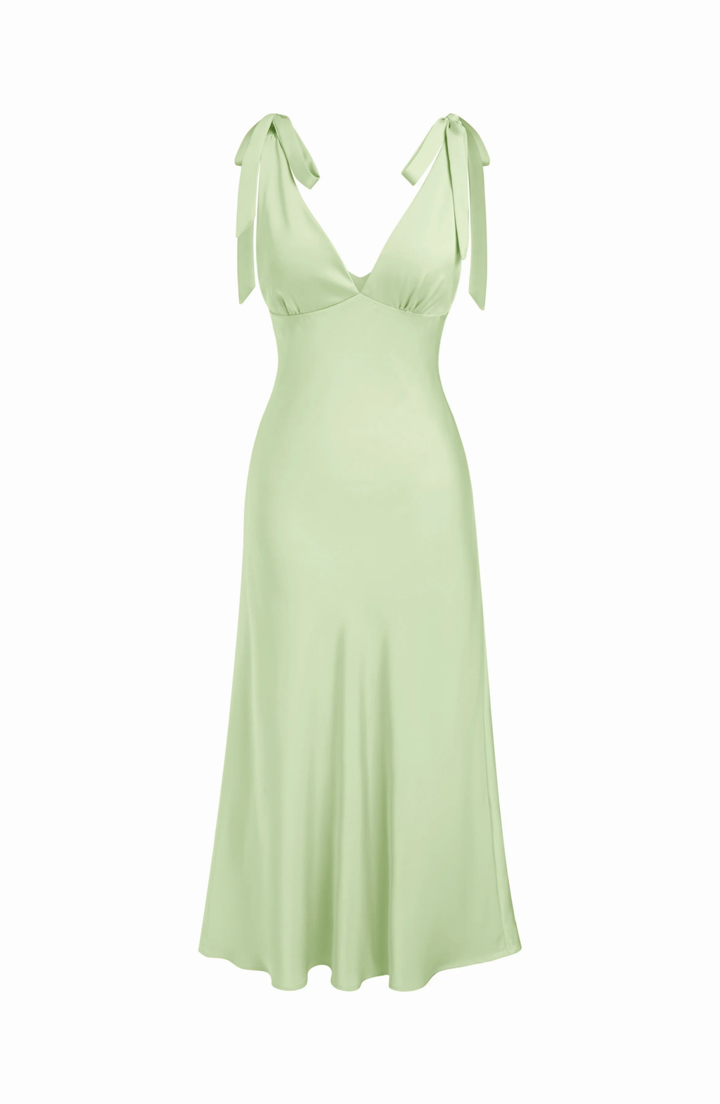 Tie Shoulder Wedding Guest Maxi Dress