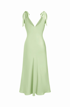 Tie Shoulder Wedding Guest Maxi Dress