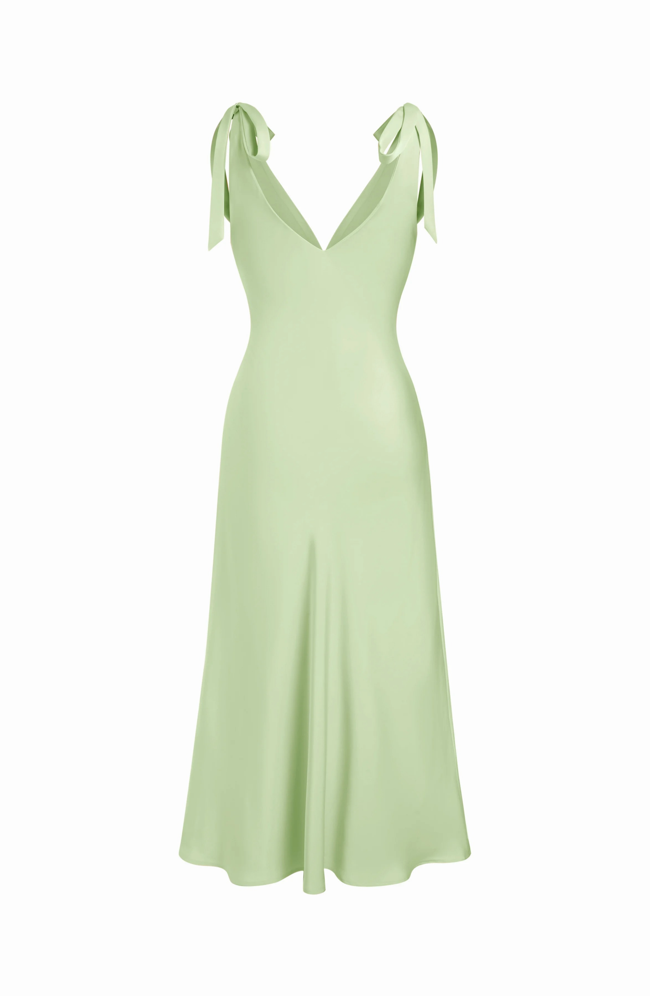 Tie Shoulder Wedding Guest Maxi Dress